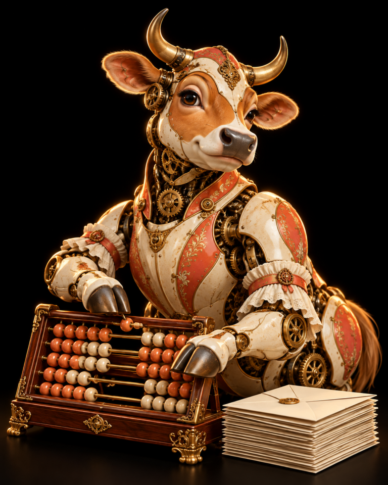 The Bookkeeper illustration